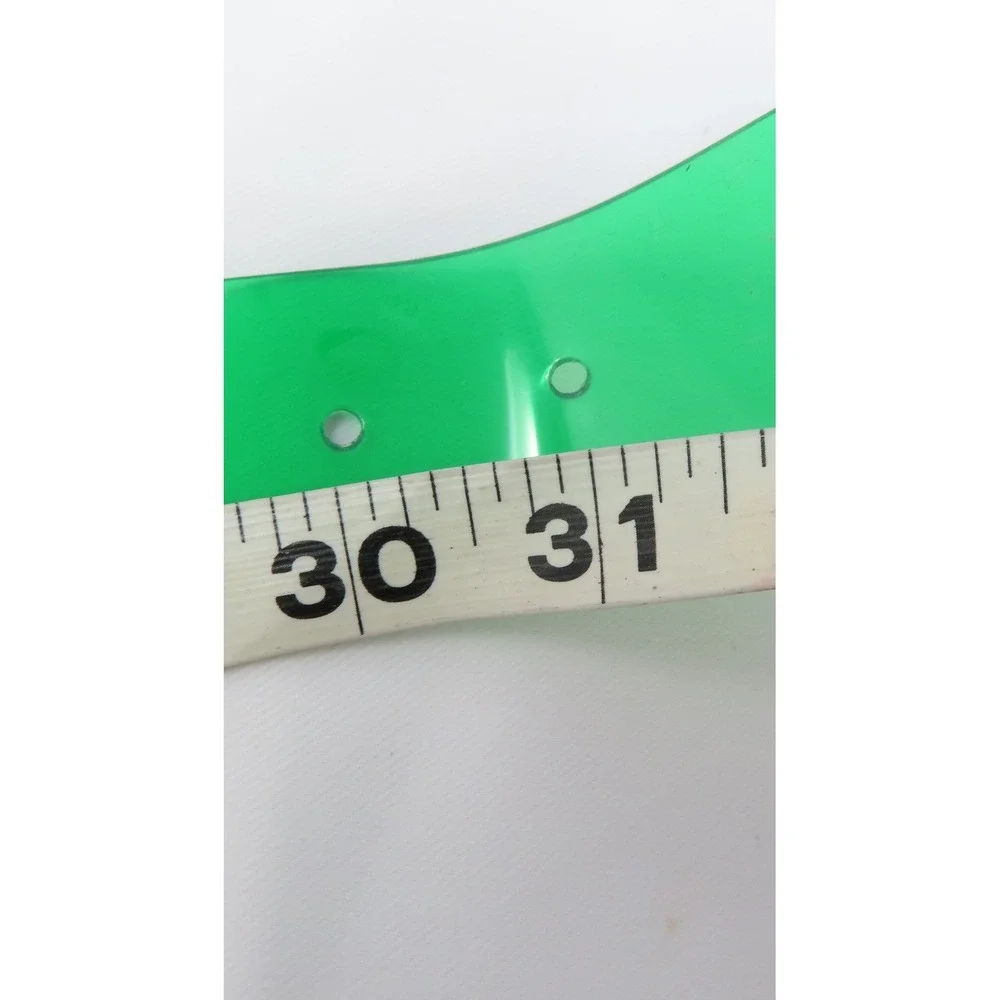 By Far Katina‎ Green PVC Belt Gold Chain Buckle Size Small Made in Bulgaria